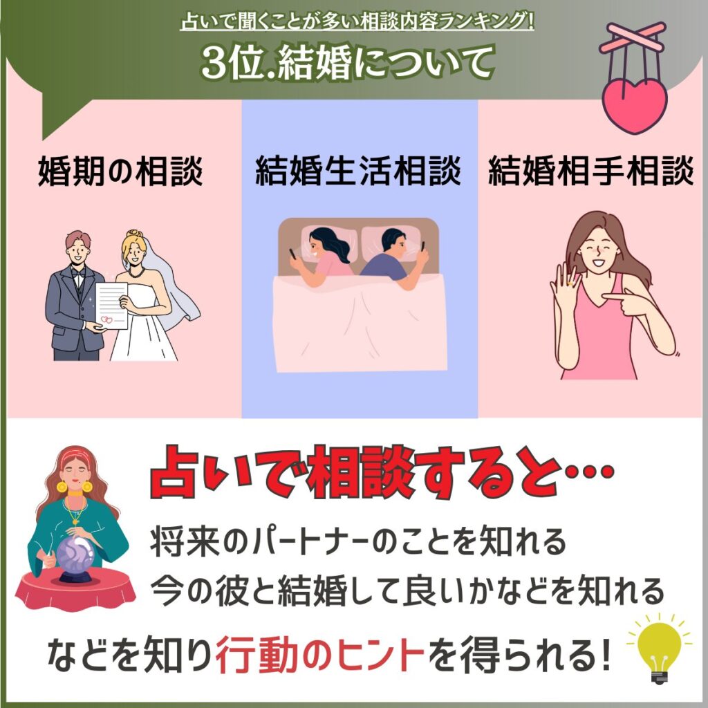 占い相談 結婚