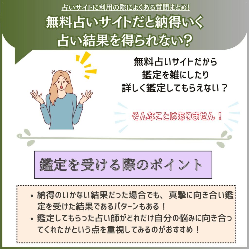 電話占い　質問画像